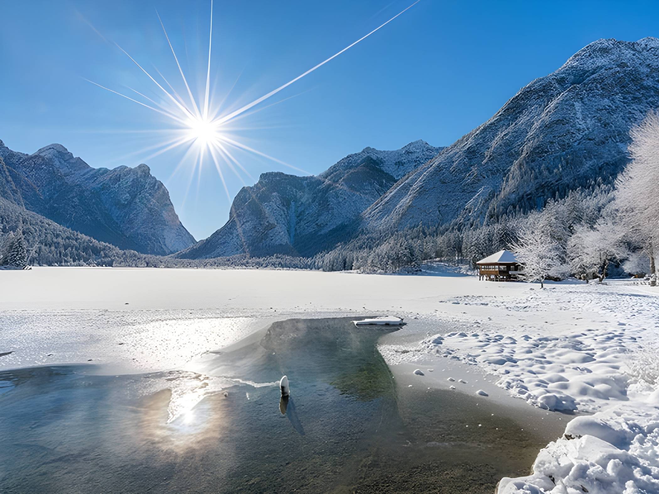 Winterglück fern vom Trubel