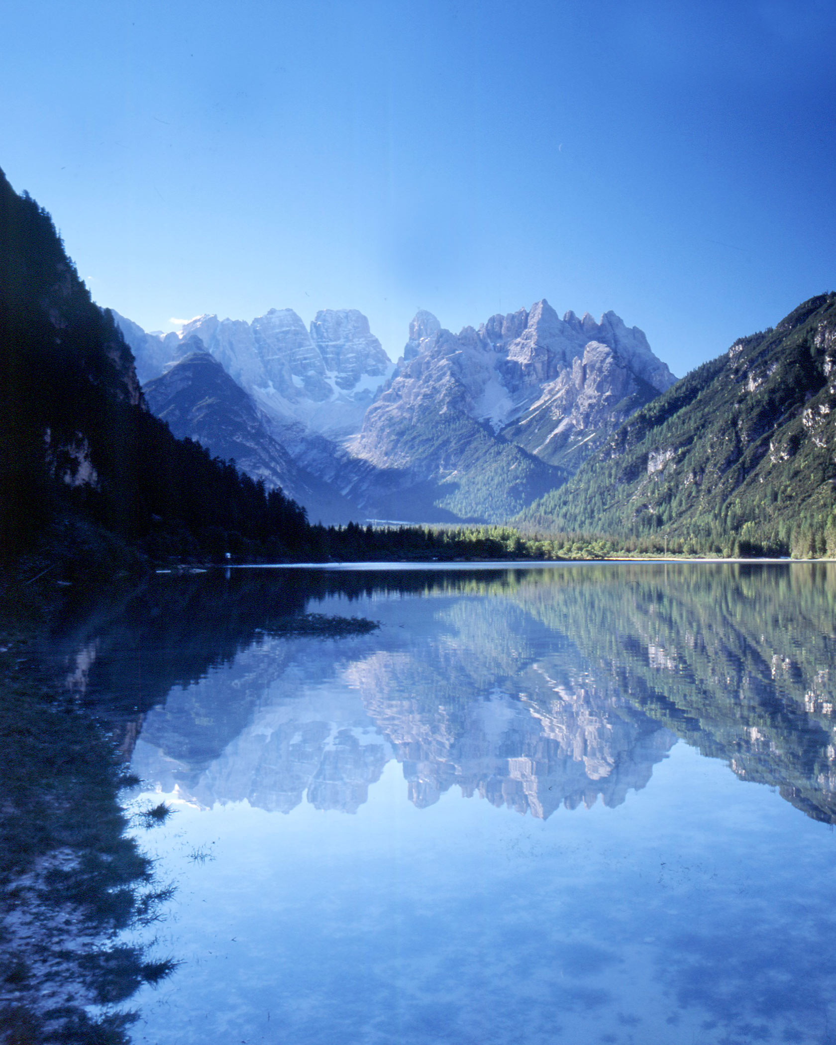 In the village centre of Dobbiaco
