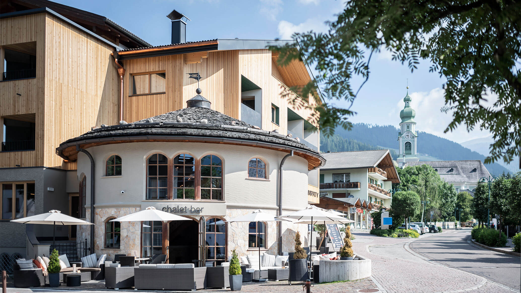 Das Hotel direkt im Ortszentrum